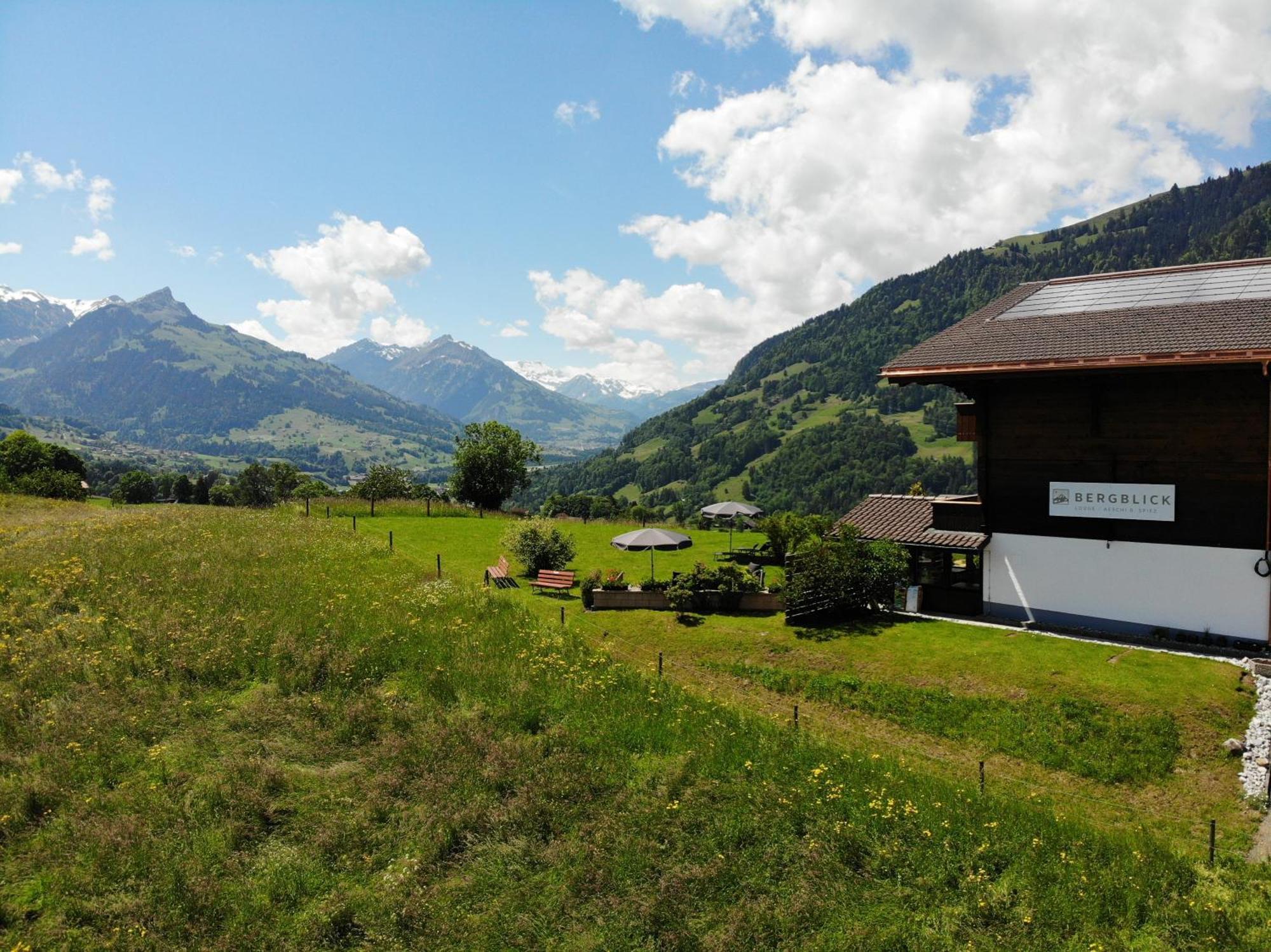 Bergblick Lodge - 3 Sterne Garni - Neueroeffnung Aeschi Bei Spiez Εξωτερικό φωτογραφία