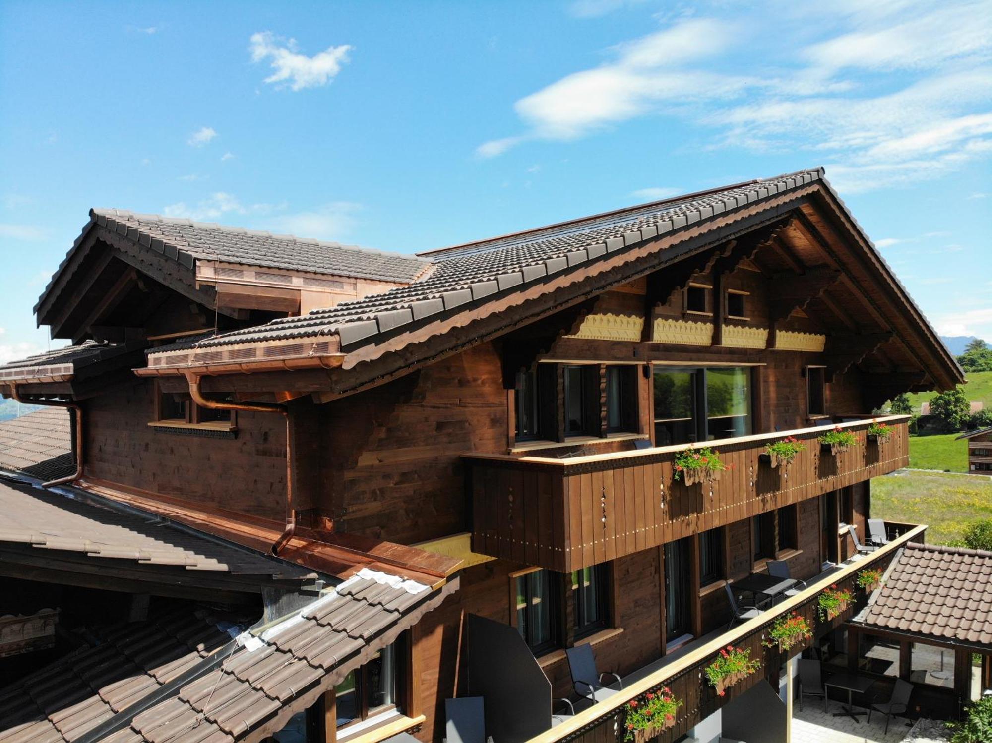 Bergblick Lodge - 3 Sterne Garni - Neueroeffnung Aeschi Bei Spiez Εξωτερικό φωτογραφία